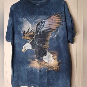 The Mountain Navy and White Eagle Tee